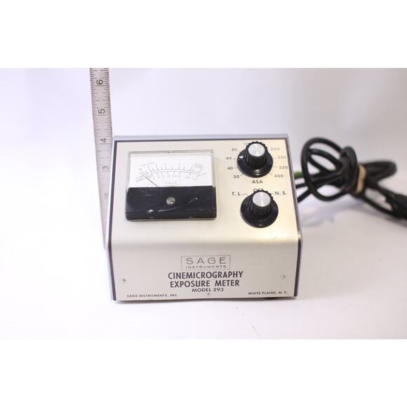 Sage Instruments, Cinemicrography Exposure Meter, Model 293, Microscopy - Picture 5 of 5